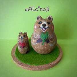 シマエナガのサンタさん & ひいらぎのクリスマスツリー