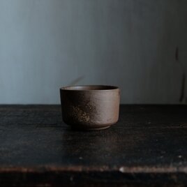 素敵な風合い◆備前焼　銘入り　猪口　陶芸　酒器　和食器　古民家　工芸品　昭和期以降