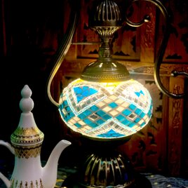 トルコモザイクランプ スタンドS | iichi 日々の暮らしを心地よくする