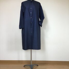 正絹白大島紬　着物リメイク　ジャケット　コート 大島コートの通販 | iichi 日々の暮らしを心地よくする