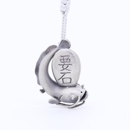 金魚のピンクシルバーペンダント | iichi 日々の暮らしを