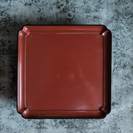 味のあるお品物◆時代物　朱塗脚付き四本足膳　古物　古民家　骨董・antiques　江戸期　i1
