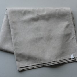 【new】リネン100％のシーツ（フラットシーツ）平織・生成り・中厚