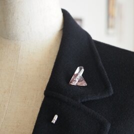 レッドクォーツブローチ №2