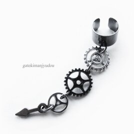 黒猫デザイン ヘアクリップ Amazon | moin moin 猫 ヘアクリップ 2つセット べっ甲・黒