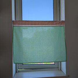 【ハンドメイド】 リネン カーテンパッチワーク 2m 8d331bfd07bd036d07d23ba03a04a9