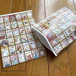 猫の図書館 ブックカバー(3枚セット) | iichi 日々の暮らしを