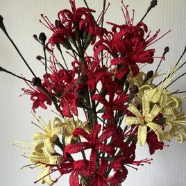 籐のリース ミモザ ハート型 | iichi 日々の暮らしを心地よく