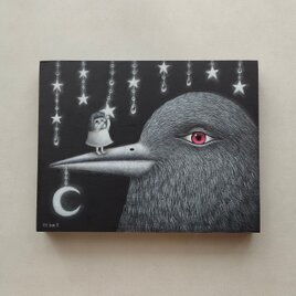 原画「クリームソーダ」キャンバス SM | iichi 日々の暮らしを