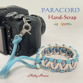 ハンドストラップ カメラ PARACORD パラコード パラシュート アウトドア ロープ キャンプ 防災 手編み 送料無料
