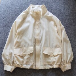 シアーコットンブルゾン