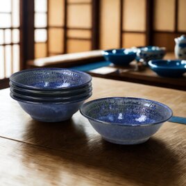 沖縄　やちむん　ペルシャブルー角皿 大嶺工房 大嶺實清 ペルシャブルー丸皿 沖縄 やちむん