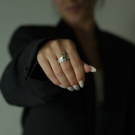 シルバー リング　ハンドメイド 楽天市場】シルバーリング リング ハンドメイド ねじり 編み込み