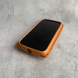 iPhone16Pro・iPhone16ProMAX用 手縫いのカバー ケース【名入れ無料・選べる革とステッチ】