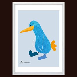 【送料無料】PASTELRIB アートポスター（A4サイズ）#6455 フルーツパラダイス イラスト ポスター A4 A3 A2 A1 アート