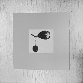 額付き銅版画作品　title「寂しがりやのレノン」 額付き銅版画作品 title「寂しがりやのレノン」