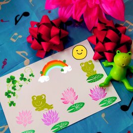 消しゴムはんこ「イチゴ・いちご・苺①」8個 | iichi 日々の