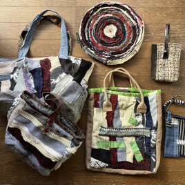 古着を解体、そして製作。パッチワーク／M's シリーズ