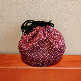 着物　はまぐり巾着（小）