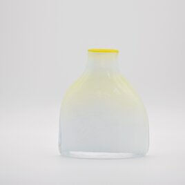 konoha花瓶すぼみくち～パステルブルー×イエロー～