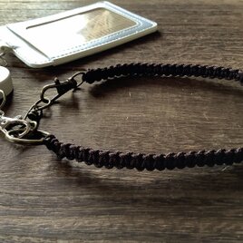 *Always* マクラメ編みのストラップ(ブラウン)