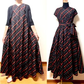 有松絞り 浴衣リメイク2wayワンピース 着物リメイク | iichi