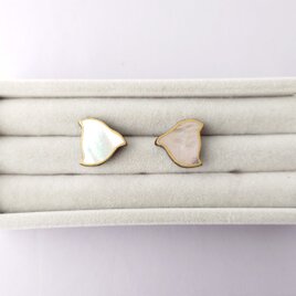レジンネックレス✩⃛清澄シマエナガ＊蓄光 展示用/レジン/夕暮れの鉄橋と窓辺のシマエナガ 蓄光 オルゴ