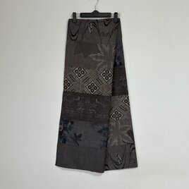 【dede756様確認用】大島紬　ボックスポーチ（ハンドメイド）和風 dede756様確認用】大島紬 ボックスポーチ（ハンドメイド）和風