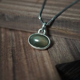 レインボーオブシディアンペンダント