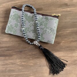 ハンドメイド ポーチ 畳縁 和風 日本 パンダ 1点限り！！