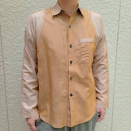 播州織りデニムシャツ