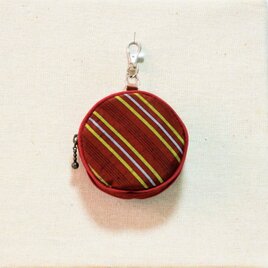 日傘　大島紬　正絹　帯　リメイク　ハンドメイド　日傘×日傘入れ×バッグ　1074 着物リメイク 大島紬の日傘 | iichi 日々の暮らしを心地よくする