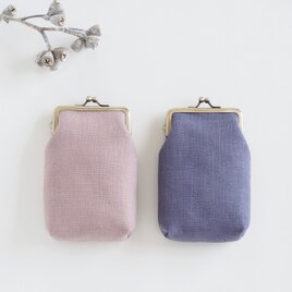 □リバティープリントのミニがま口キーホルダー / ベリス