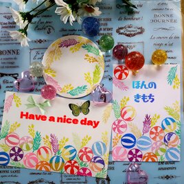 [さくら花様ご確認用]オーダー☆消しゴムはんこ ソメイヨシノ桜の花と花びら消しゴムハンコセット（持ち手付き