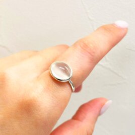 【FREEDOM】　SV925　ムーンストーン　リング