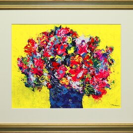 【アクリル画】 商品名 「春の風」　額なし　10号 アクリル画】 商品名 「春の風」 額なし 10号 アクリル画】 商品