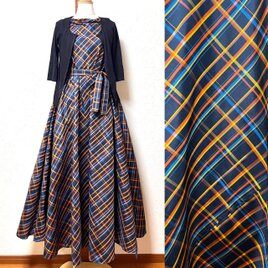 晩夏•初秋 浴衣リメイク フレンチスリーブワンピース | iichi