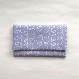 絹手染懐紙入れ（チャンチン・薄紫）