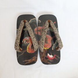 男右近 M 黒 蛇とかえるの下駄