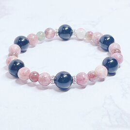 穏やかな青い月の輝き/ペリステライト/天然石/パワーストーンブレスレット 穏やかな青い月の輝き/ペリステライト/天然石/パワーストーン