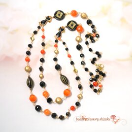 マルモ◆一点物✧カーネリアン×MOP×水晶 トリプレットストーンピアス マルモ◇一点物✧カーネリアン×MOP×水晶 トリプレットストーン