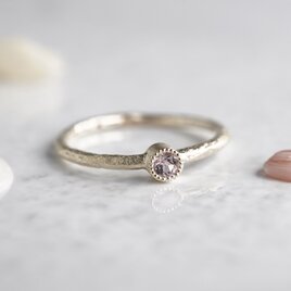 Morganite birthstone ring [R050K10MN]