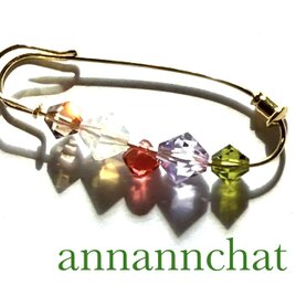 週末特価！　ビンテージ　馬のブローチ付き片耳イヤリング♪ ビンテージ 馬（約34㎜）真鍮 ピンブローチ】ゴールドカラー