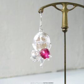 おばけのピアス / Gem and Ghost Earring 2025ハロウィン Tourmaline
