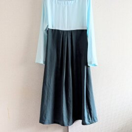 ダブルガーゼのワンピース