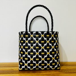 本革☆パッチワーク☆手縫い カバン お散歩バッグ ハンドメイド