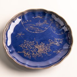 古伊万里 染付 花蝶文 八角小皿 明治時代 E1064 | iichi 日々の