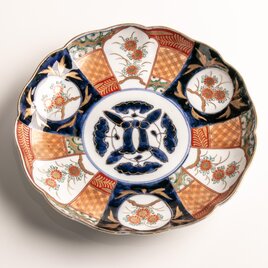古伊万里　皿　21センチ 古伊万里 染錦 鶉文四寸皿 明治時代 D75 | iichi 日々の暮らしを