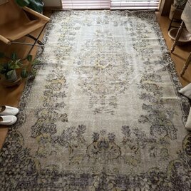 モロッコ ヴィンテージラグ 64×133 ウール100% ヴィンテージラグ