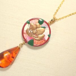 蒔絵ペンダント ”授光”